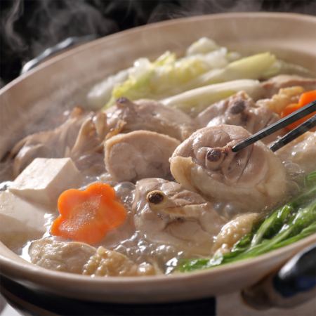 【歓送迎限定】2.5時間飲み放題付８品『白湯コース』<6,000円⇒5,000円>