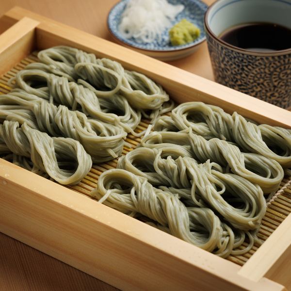 新潟名物 つるっと喉越し抜群の【 へぎ蕎麦 】