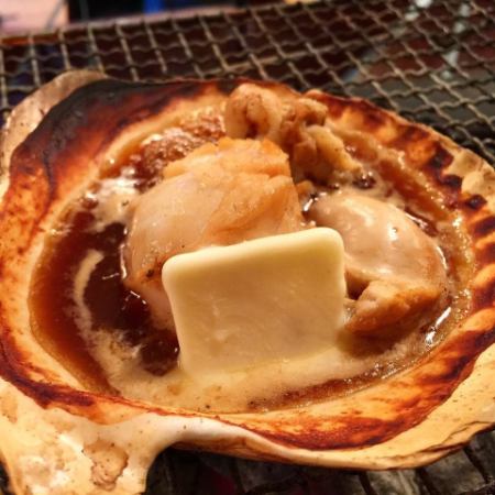 Scallop Butter Soy Sauce (1 piece)