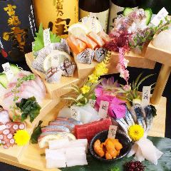 一家商店，您可以享受從北海道送來的豪華海鮮，壓倒性的KOSPA♪