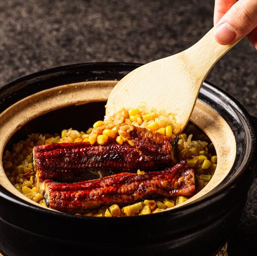 鰻とゴールドラッシュの土鍋ご飯~出汁付き~