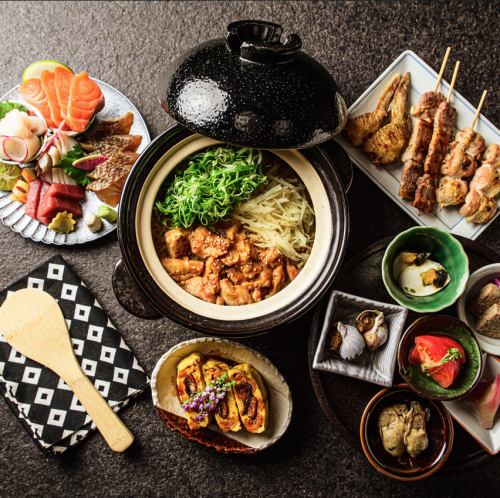 豊富な料理メニュー