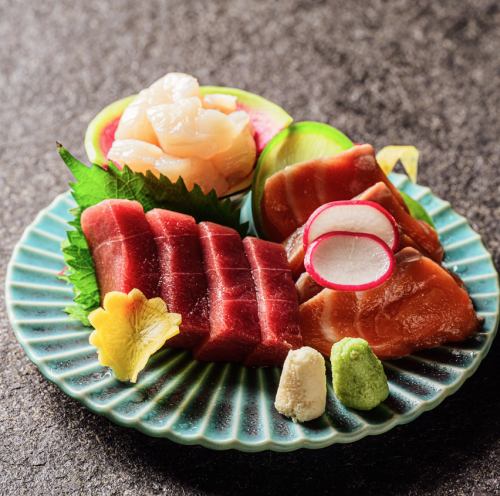 刺身3点盛り合わせ（2人前）