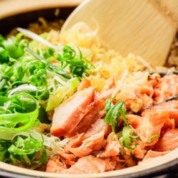 和牛時雨煮と舞茸の土鍋ご飯