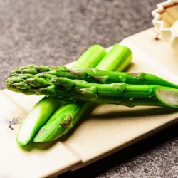 茹でアスパラ
