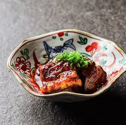 麻辣酱炒红烧肉秋茄子