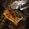 塩サバの炭火焼き