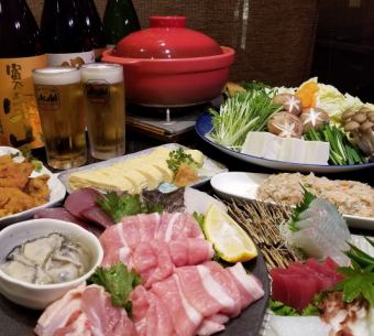[Special Chanko Nabe Course] Comes with assorted sashimi ★