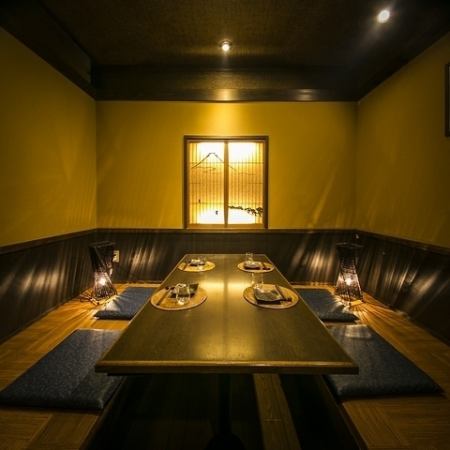 宴会・ご接待にぴったり！全席個室の隠れ家空間で当店自慢の料理と美酒をご堪能下さい！