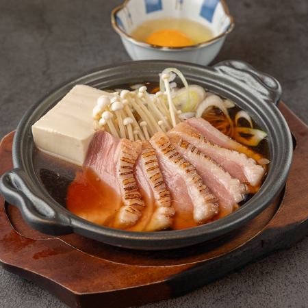 Duck sukiyaki style
