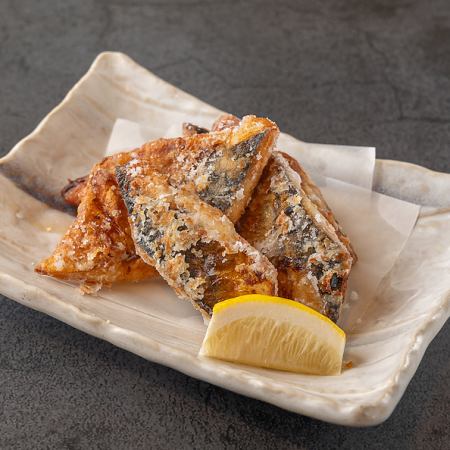 Deep-fried mackerel
