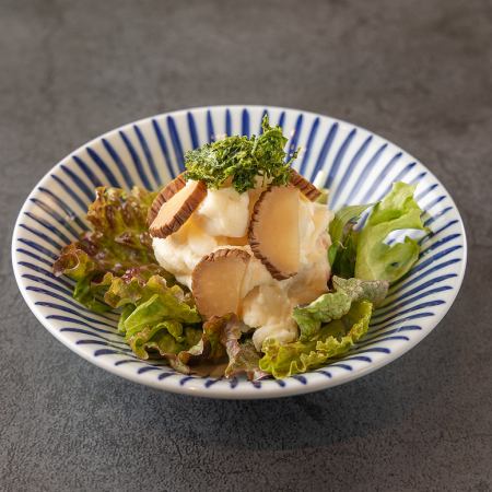 Smoked daikon radish potato salad
