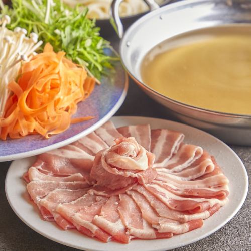 歓送迎会に最適★お造り2種や和だし豚しゃぶしゃぶ♪【特選コース】9品4000円2.5時間飲み放題