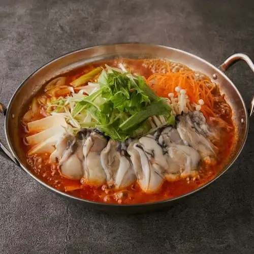 Spicy and delicious oyster stew