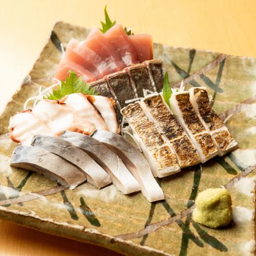 什錦生魚片
