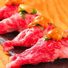 うに肉寿司（6貫１セット）