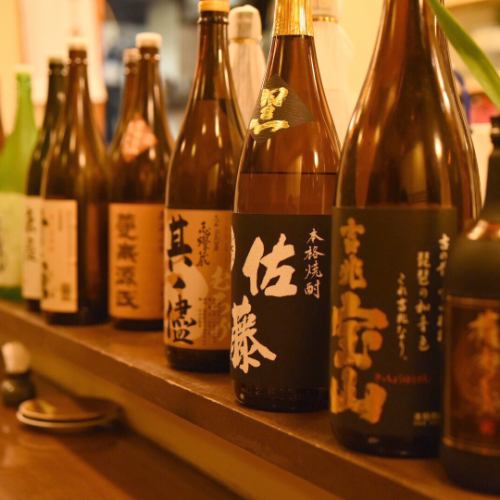 豊富な日本酒＆焼酎