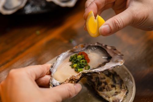 一年中、生牡蠣が楽しめる