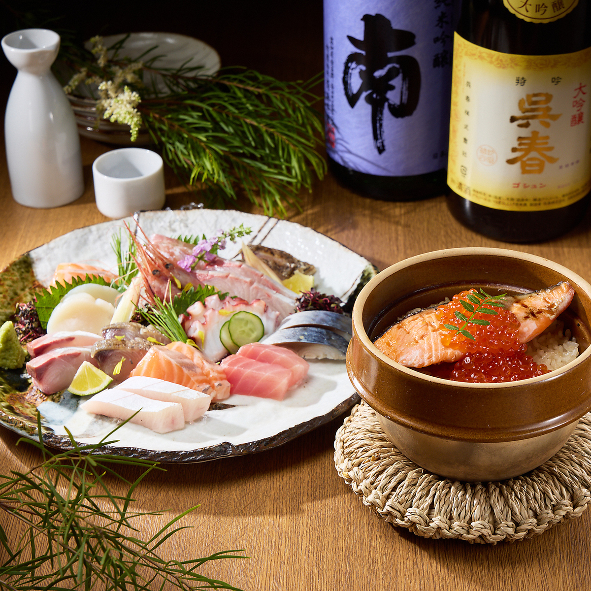 北浜の地下一階にある、大人の隠れ家居酒屋！
