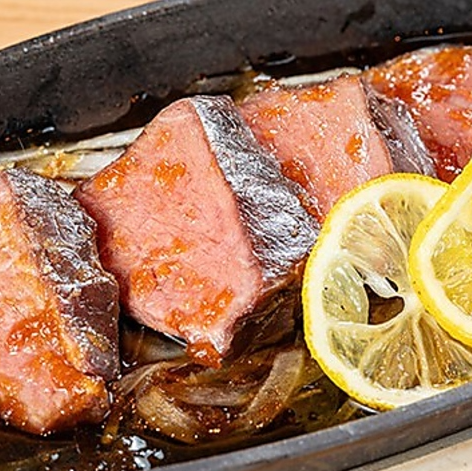 黒毛和牛のレモンステーキ
