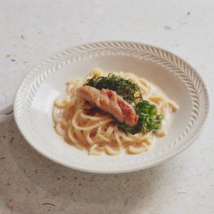 하카타 명물 메이타 크림 파스타