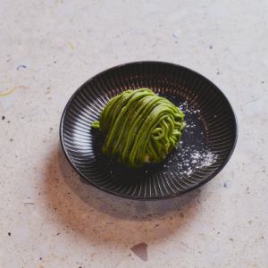 야메 말차의 몽블랑 케이크