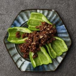 meat miso peppers