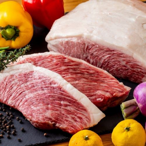 A4～A5黒毛和牛を多様な調理法で