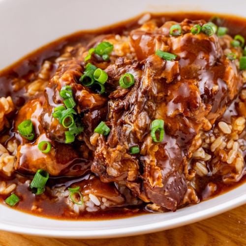 トロトロ豚の餡かけ炒飯