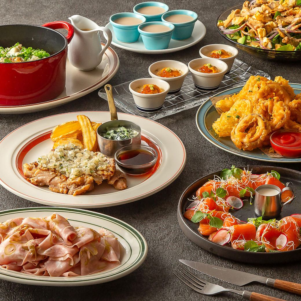 ご家族でのご利用も◎当店自慢の料理が勢揃いのプランをご用意！