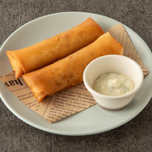 粗挽きタコス春巻き