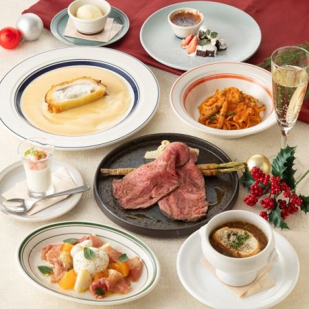 <12/24~25>【ノエルプラン】乾杯スパークリングワイン+2H飲放付♪ 全8品 8580円(税込)