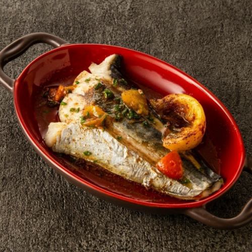 窯焼きサワラ　レモンバターソース