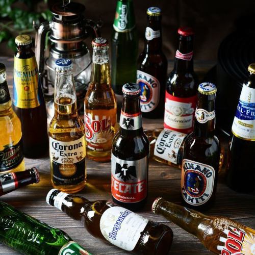 All-you-can-drink 10 kinds of carefully selected beers from all over the world!