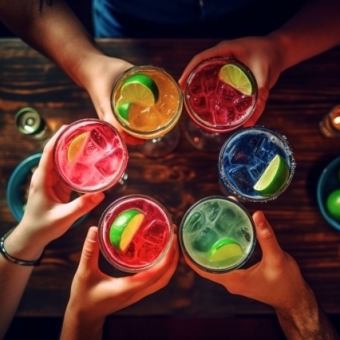 【遅くてもOK】ニ次会パーティコース≪軽食3品＋120分飲み放題≫3500円