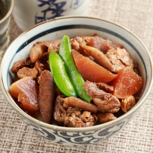 Gyu-suji stewed rice bowl