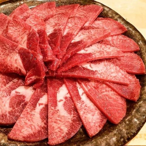 Beef tongue shabu shabu