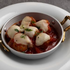 ポルペッティーネのモッツアレラチーズ焼き