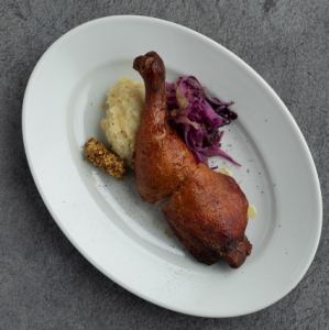 スモークチキンのオーブン焼き