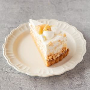 桃のショートケーキタルト