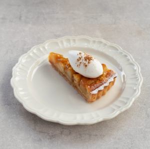 オレンジとチョコの焼き込みタルト