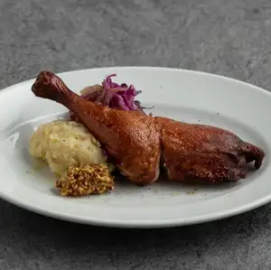 Oven-roasted smoked chicken