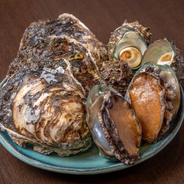 Irresistible for shellfish lovers! Beach grill set★