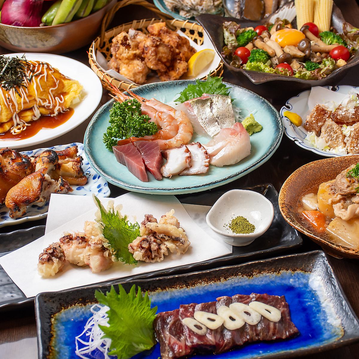 You can enjoy our carefully selected seafood to your heart's content ◎ Hamayaki Set ◎