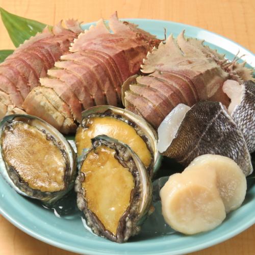 [新鲜的海鲜]生鱼片，水煮，天妇罗等，按您的喜好◎