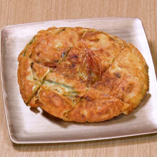 Seafood pancake