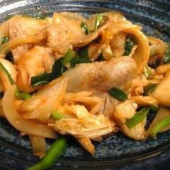 豚肉のキムチ炒め
