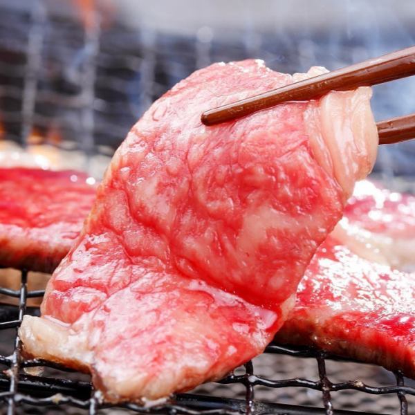 特選黒毛和牛の網焼き