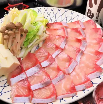 【1人1台刺身盛】ぶりしゃぶ・蟹みそ天付！9品地酒12種含む！120分飲み放題コース7500円→7000円