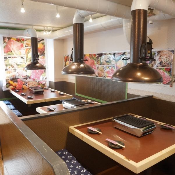 The second floor seats are new OPEN ♪ ♪ How about a yakiniku banquet in a beautiful shop? On weekdays, you can use the second floor seat from 8 people or more! From company banquet to drinking party with fellows slowly luxury Please enjoy.Charter can accommodate up to 45 people!